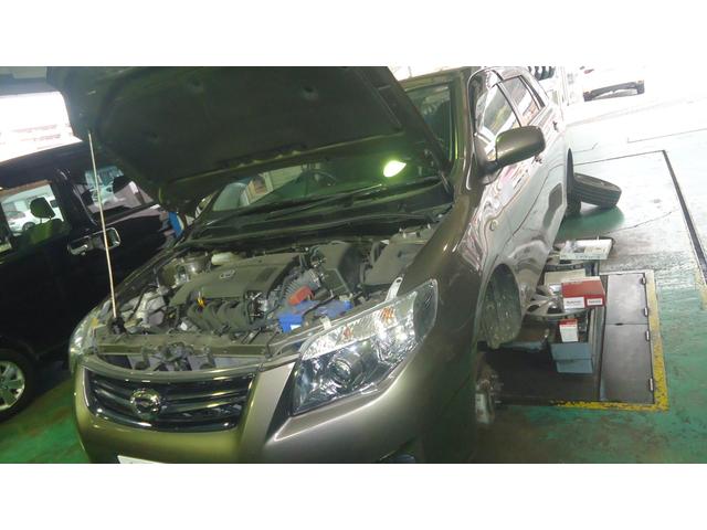 トヨタ カローラフィールダー 1.5X （DBA-NZE141G）の車検整備 | 広島県の自動車の販売、車検・整備、鈑金【ピットイン鯉城 】