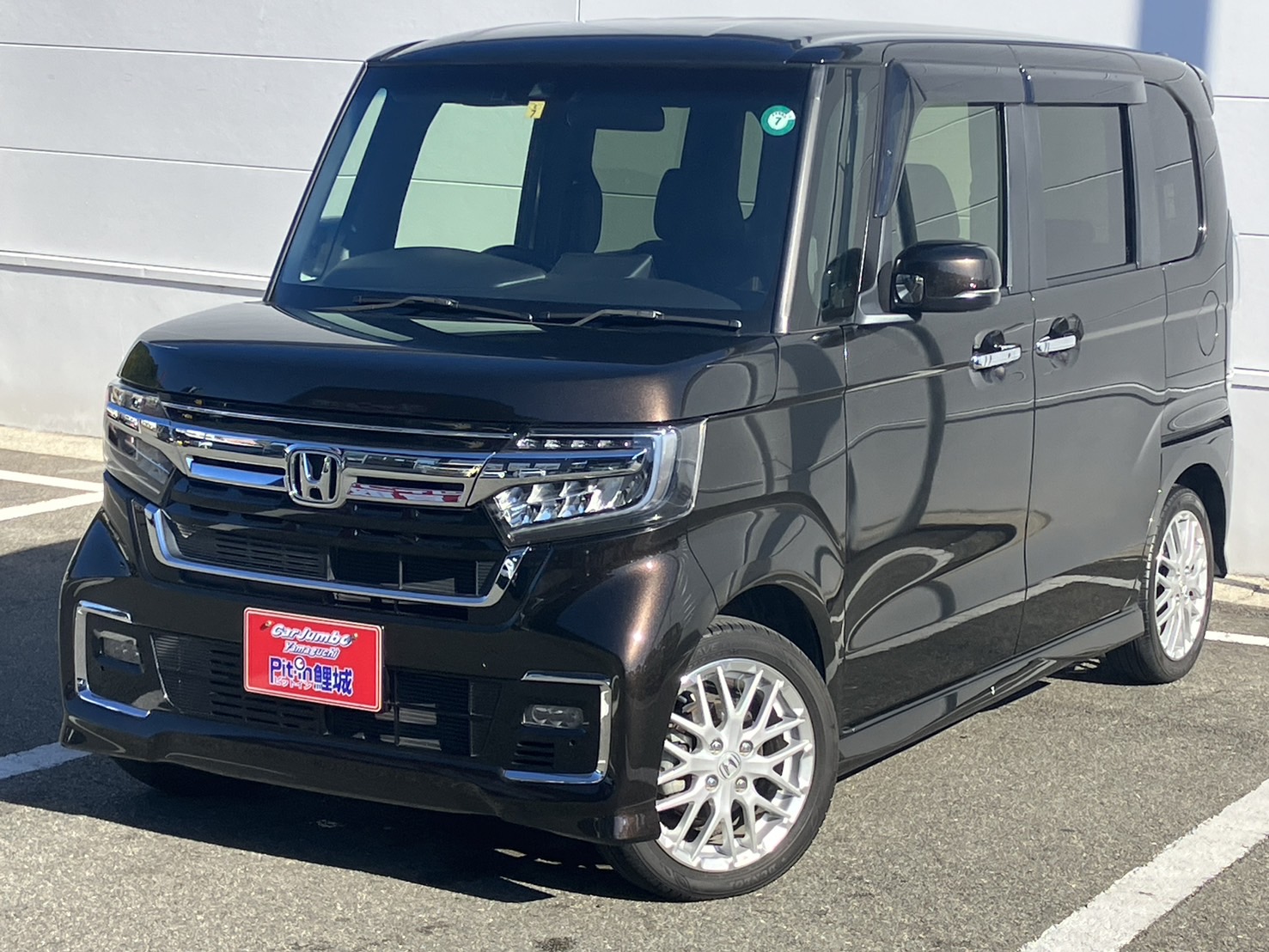 R3年式　HONDA　N-BOXカスタム　Lターボ   ホンダセンシング　ナビ　バックカメラ　ETC　前席シートヒーター　★新入荷★　　【34,800km】　2325829