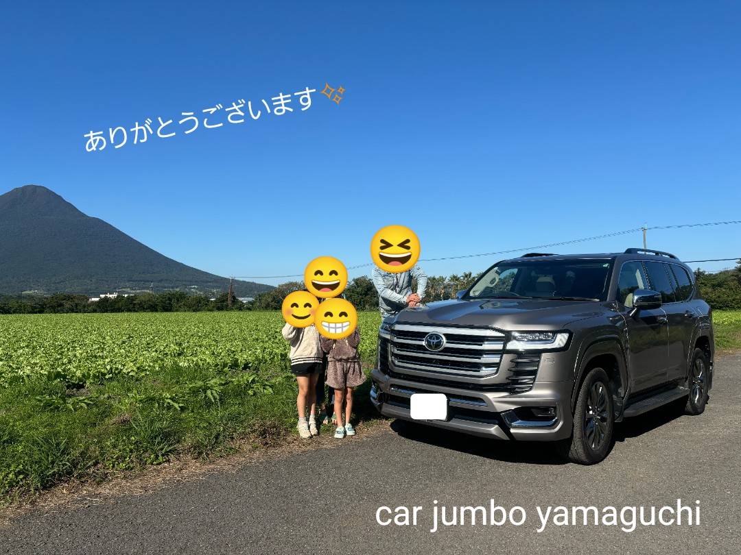 ✨ご納車のお客様と絶景✨🏔