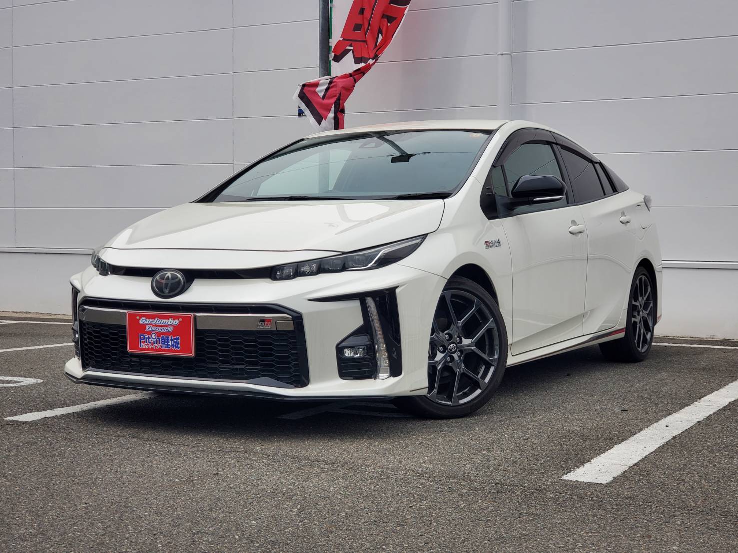 H30年式　プリウスPHEV　SナビパッケージGRスポーツ　純正ナビ　TV　ワンオーナー　ビルトインETC　LEDヘッドライト　【67,490㎞】　3069655　