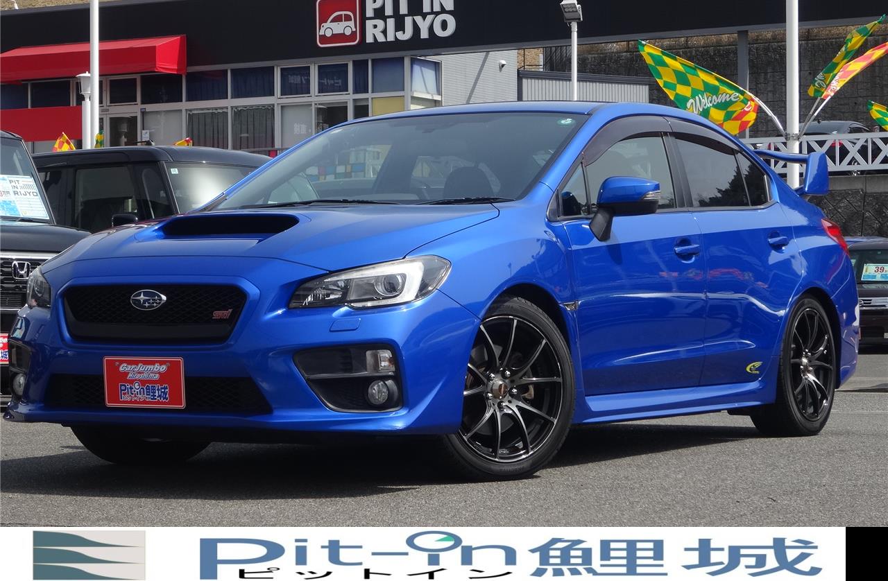 平成２６年式 スバルWRX-S4  大型リアウィング　ナビ　フルセグＴＶ　アイサイト　バックカメラ　パワーシート　ＥＴＣ　スマートキー　ドラレコ　純正１８インチＡＷ　ＬＥＤライト