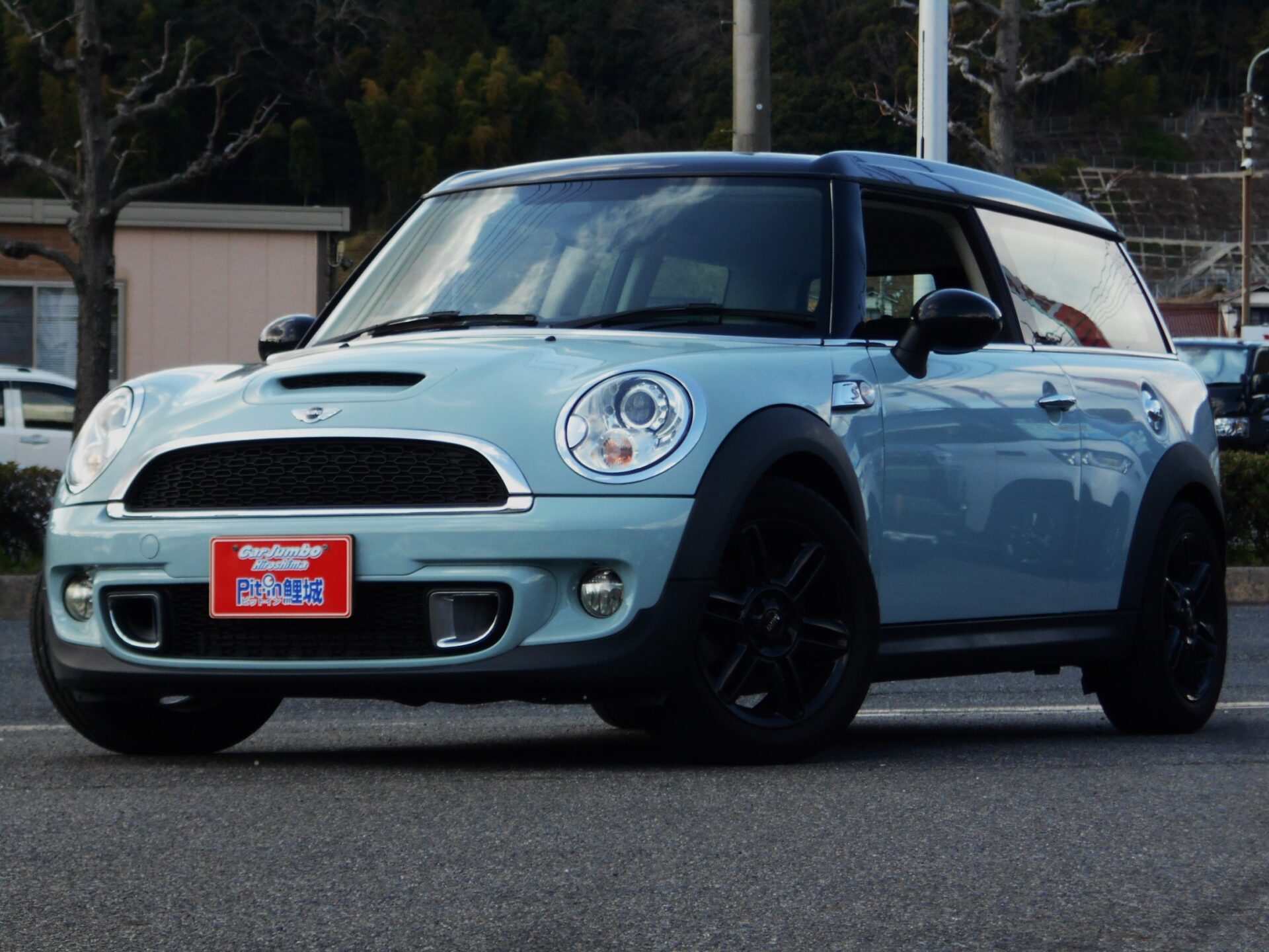 Ｈ２５年式　ＭＩＮＩ　ＣＬＵＢＭＡＮ　ＣＯＯＰＥＲ-Ｓ　１６００ターボ　ＩＣＥブルーツートン　センターメーター　リアダッチドア