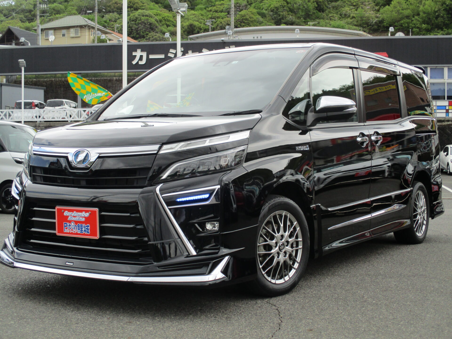 ３０ｙ　ＶＯＸＹハイブリッド　ＺＳ煌き　アルパインナビ　アルパインフリップダウンモニター　モデリスタフルエアロ　純正ＢＢＳ１６インチアルミ　レーダーブレーキ　革調シートカバー　Ｂカメラ　ＥＴＣ　ドラレコ【188】