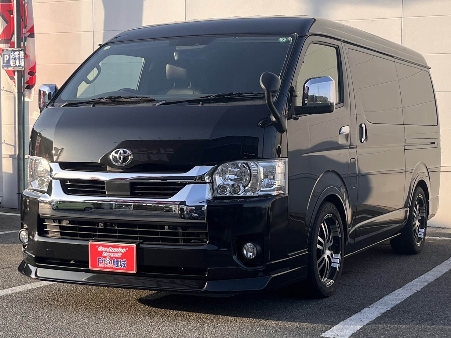 R2年式　ハイエースワゴン　GL　FLEX仕様　ツインモニター　フリップダウン　ダウンサス　18インチAW　【38,650km】　25-0465