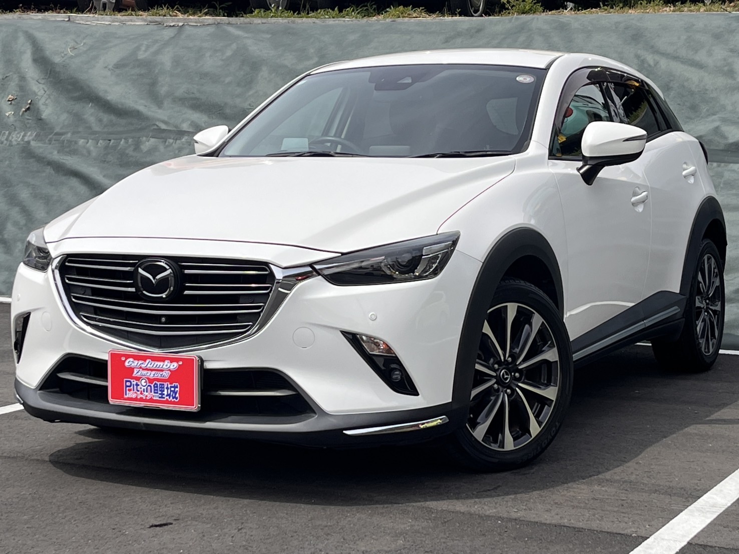 H30年式　CX-3　20SプロアクティブSパッケージ　純正ディスプレイオーディオ+ナビ　全方位モニター　ハーフレザーシート　LEDヘッドライト　ヘッドアップディスプレイ　★ユーザー買取車★【57,600㎞】201812