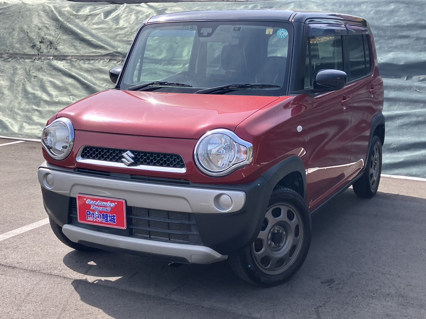 ▲H30年式　ハスラー　G　　社外ナビ　TV　ドラレコ　ETC　レーダーブレーキサポート　前席シートヒーター　【52,920km】284027