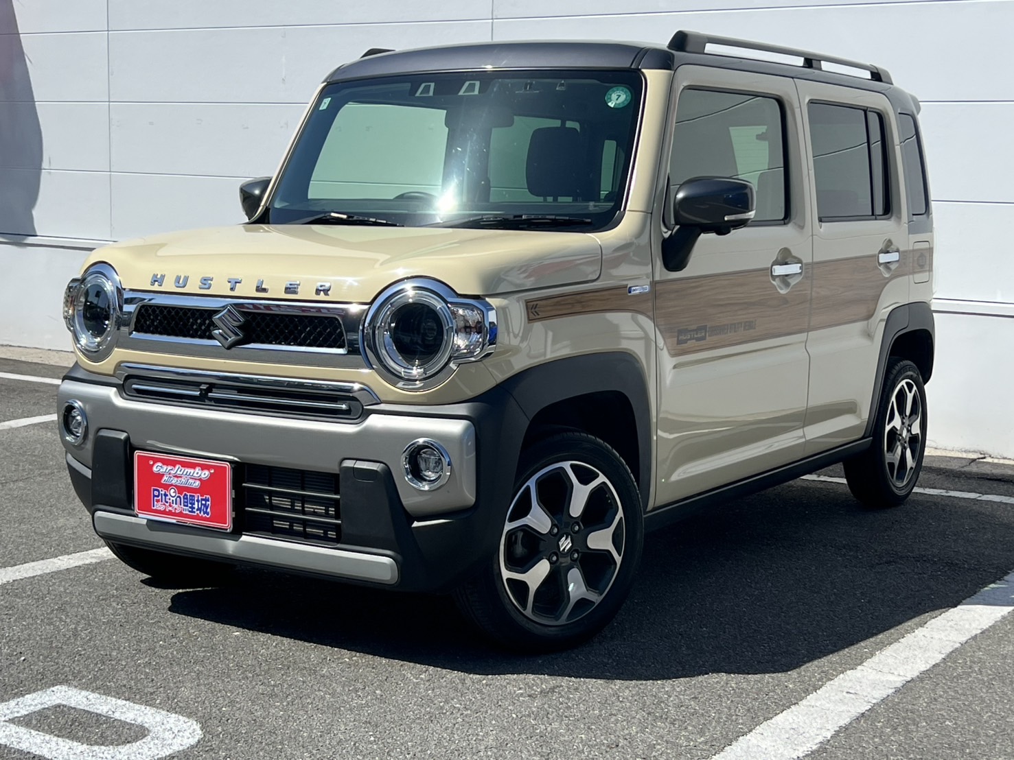 R3年式　ハスラー　4WD_Jスタイルターボ　純正9インチナビ　全方位カメラ　ワンオーナー　LEDヘッドライト　ビルトインETC　ドライブレコーダー　【33,820㎞】　140218