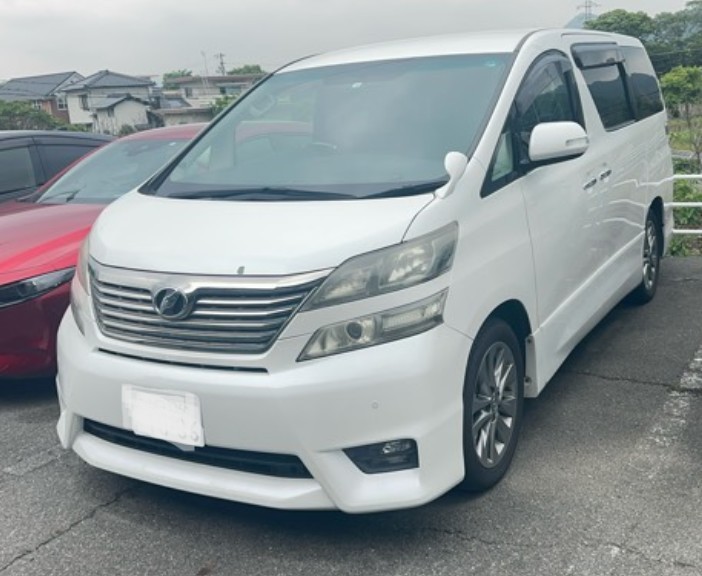 H22年式　トヨタ　ヴェルファイア　2,4Zプラチナセレクション２　アルパインナビ＆フリップダウンモニター　両側パワースライドドア　HIDヘッドライト　18インチアルミ　スマートキー　【40,600km】　★ユーザー買取車★　25-1114