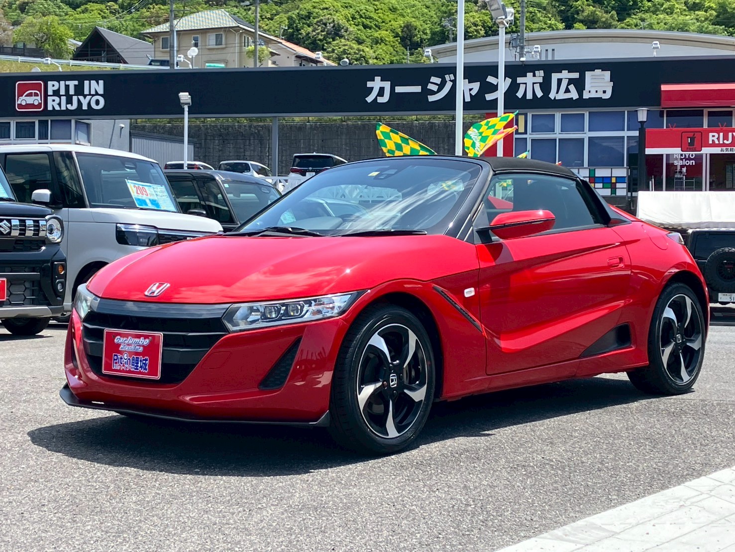 H28年式　ホンダ　S660　α　アルファ　660CC　ディスプレイオーディオ　バックカメラ　シティーブレーキ　クルーズコントロール　純正アルミホイール　【1010608】　30.870ｋｍ