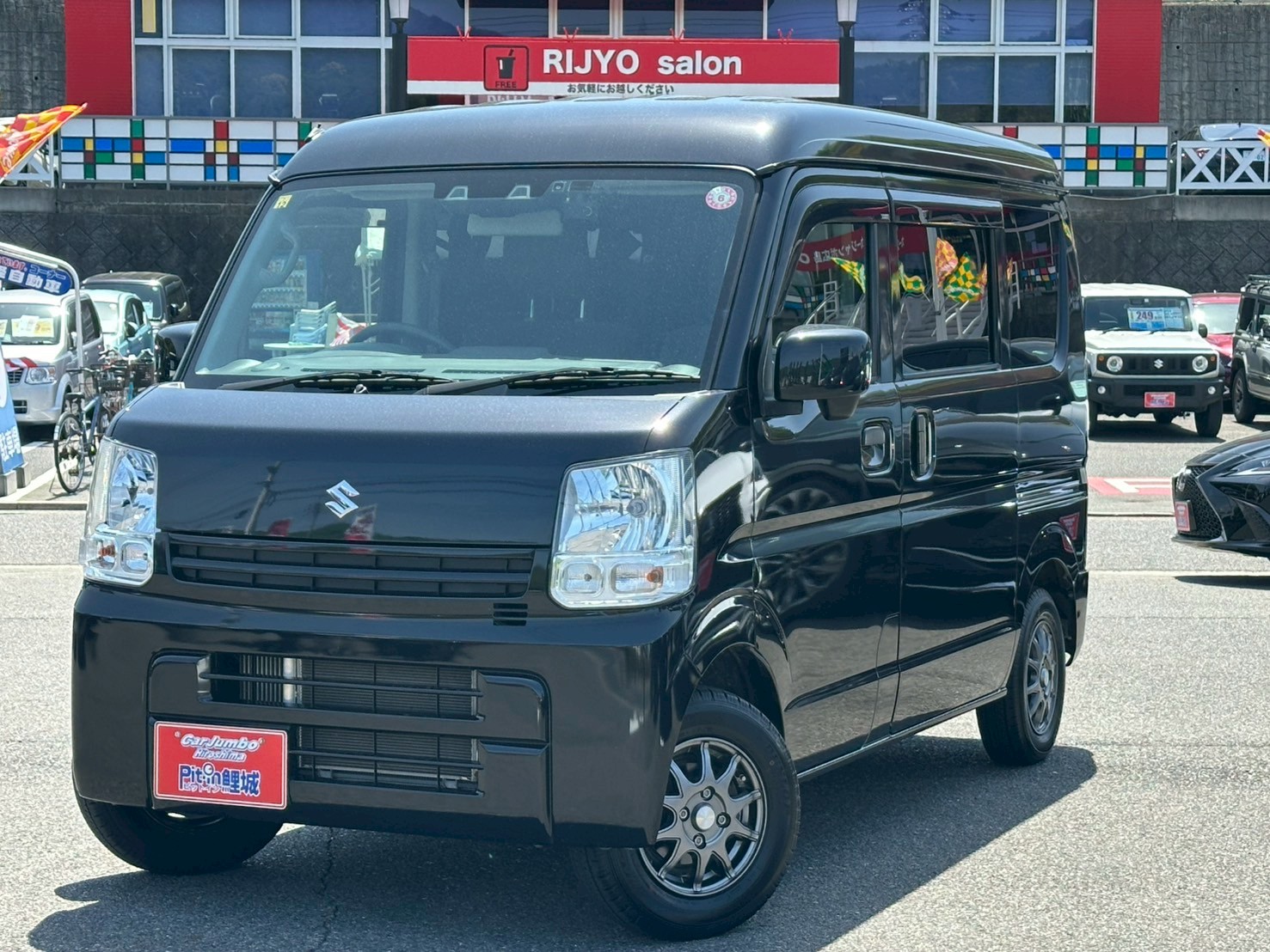 R2年式　スズキ　エブリィ　ジョインターボ　キャンピング仕様　AT　660CC　※後席モニター・スズキセーフティサポート・キーレス・デュアルエアバッグ・電格ミラー・ETC・CD・プライバシーガラス・オートライト・ターボ・セキュリティーアラーム・ヘッドライトレベライザー・ベットキット・社外アルミ・ドライブレコーダー【246】
