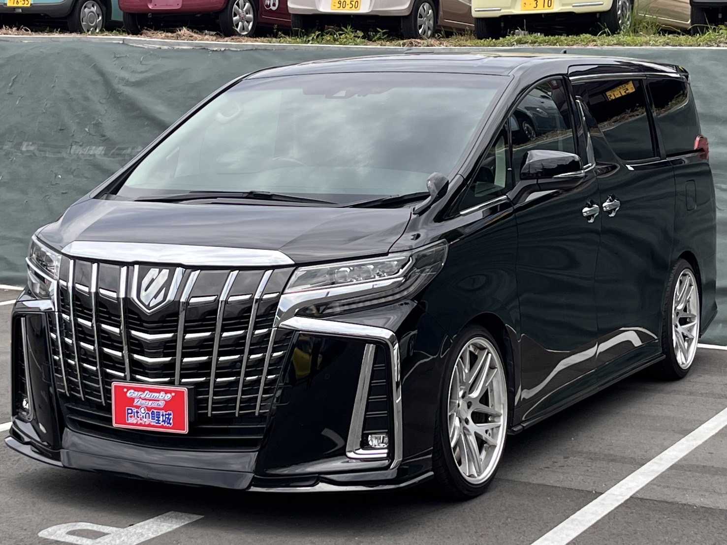 R2年式　トヨタ　アルファード　S_Cパッケージ　ジョブデザインフルエアロ　21インチアルミ　イデアルエアサス　公認車両　純正ナビ　フリップダウン　デジタルインナーミラー　サンルーフ　レザーシート　【31,200km】　★ユーザー買取車★　25-1058