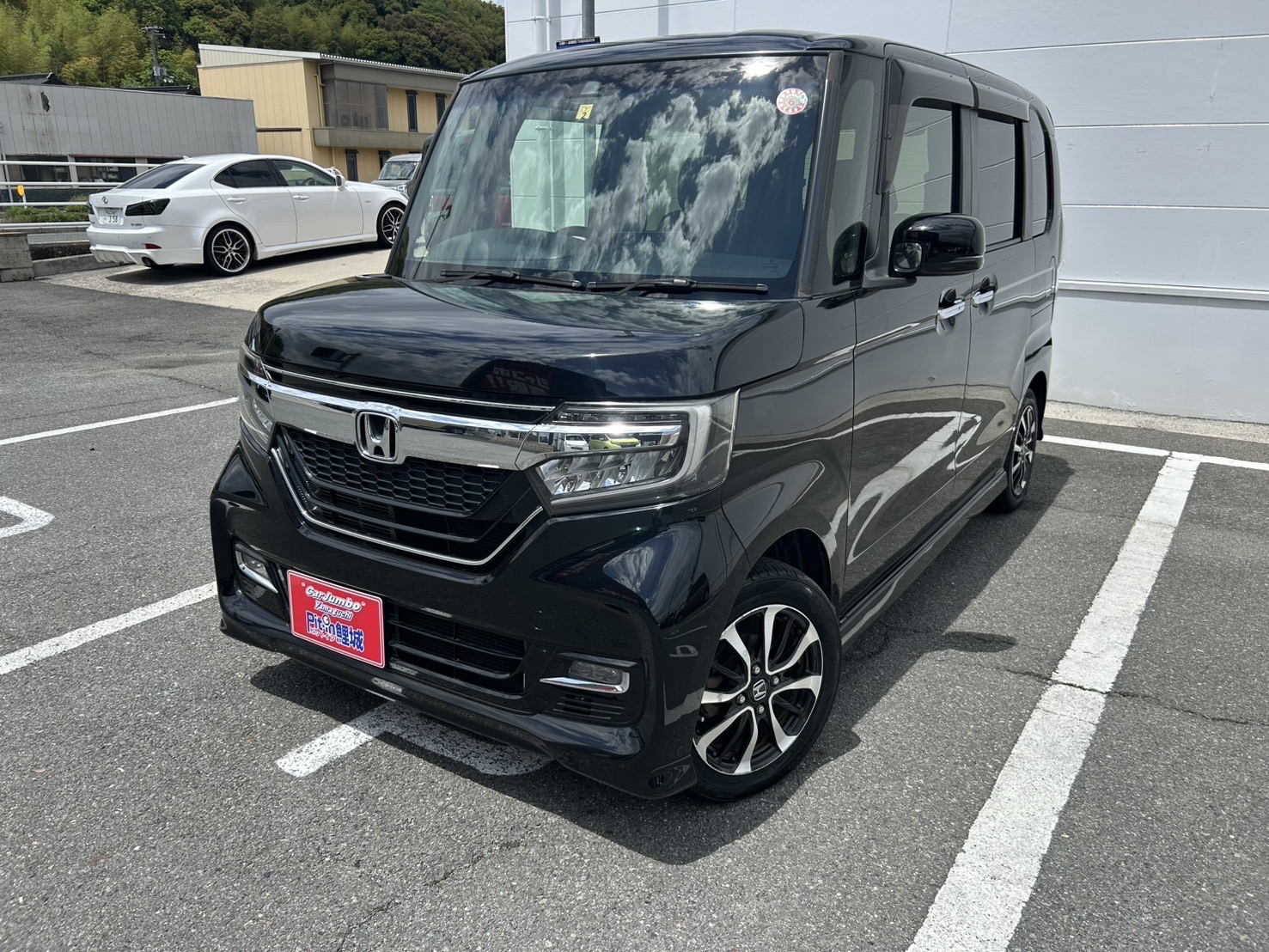 H30年式　ホンダ　N-BOX　カスタムG・Lホンダセンシング　純正ナビ/TV　禁煙車　スマートキー　LEDヘッドライト　片側電動スライドドア　【63,000ｋｍ】　★新入荷★　1071260