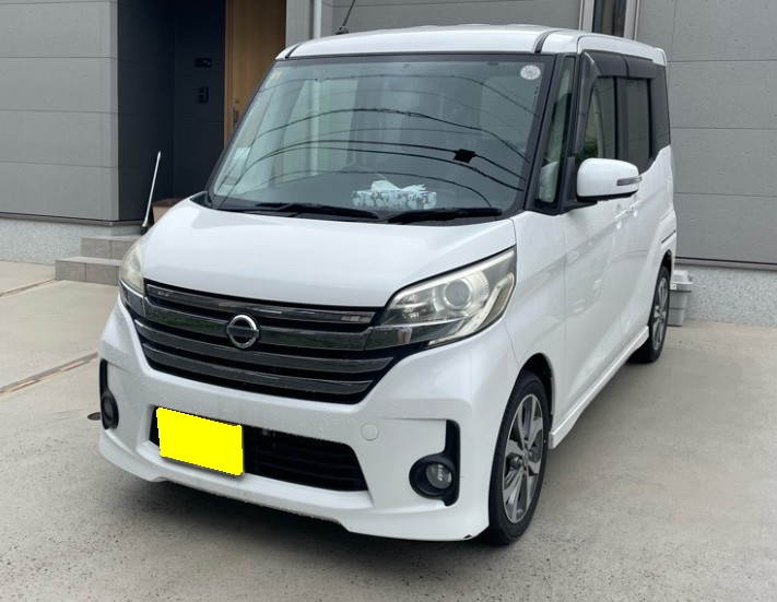 H26年式　デイズルークスハイウェイスター　X_Gパッケージ　純正ナビ　アラウンドビューモニター　両側電動スライドドア　ETC　純正15インチアルミホイール　★ユーザー買取車★【※64,500㎞】　25-1233