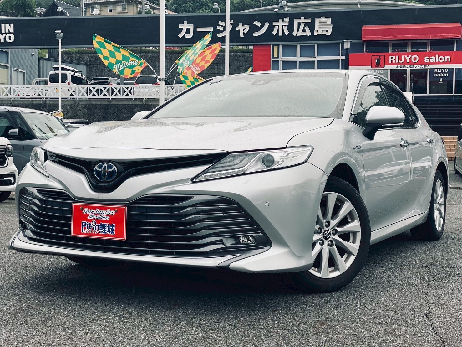 H31年式　トヨタ　カムリ　ハイブリッドG　純正ナビ／バックカメラ／アダプティブクルーズコントロール／フォグランプ／Ｂｌｕｅｔｏｏｔｈ／運転席パワーシート／電動パーキングブレーキ／フルセグＴＶ／ＥＴＣ／オートハイビーム／スポーツモード【1047344】【234】