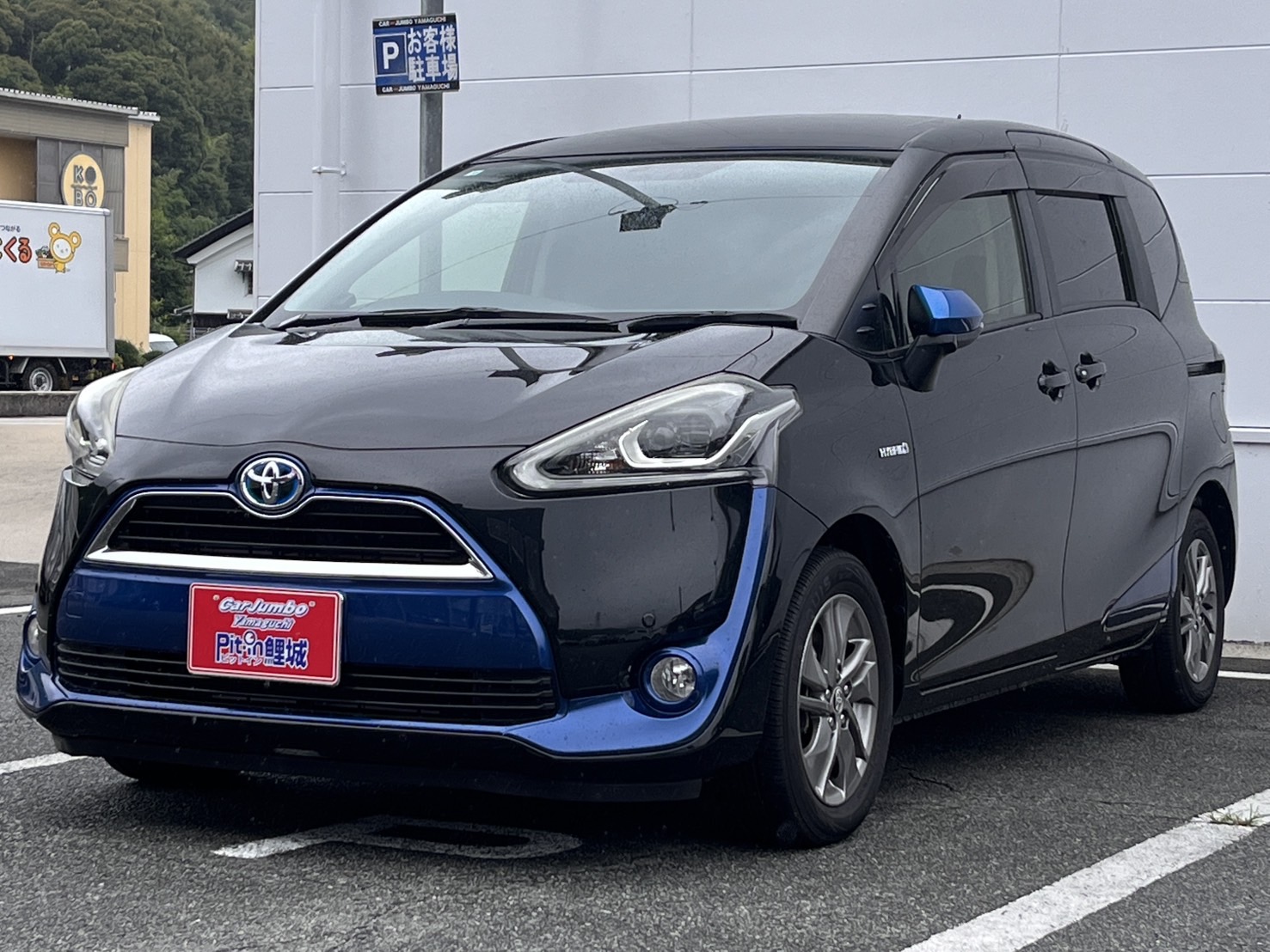H28年式　シエンタ　ハイブリッドG　純正ナビ　TV　フリップダウンモニター　両側電動スライドドア　バックカメラ　ETC　LEDヘッドライト　【72,960㎞】　25-1373