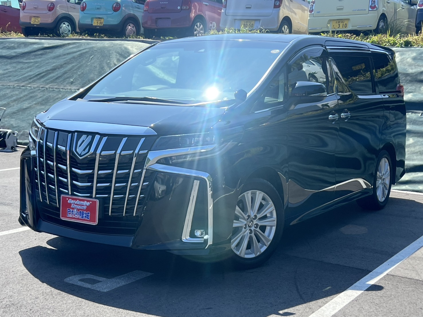 R3年式　アルファード　S　9インチディスプレイオーディオ　フリップダウン　デジタルインナーミラー　DVD　ドラレコ　ETC　【42,000km】　25-1358