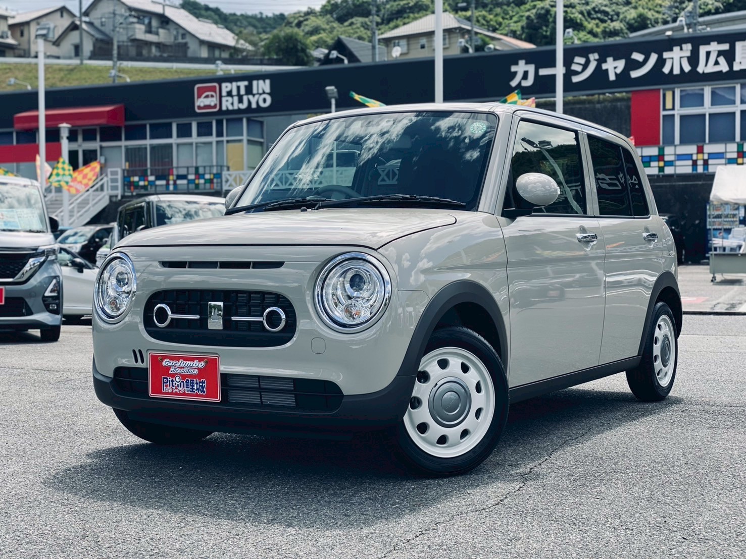 R6年式　スズキ　アルトラパンLC　X　登録済み未使用車／ハーフレザーシート／スズキセーフティサポート／オートライト／前席シートヒーター／ＵＳＢソケット／コーナーセンサー／スペアキー／ＬＥＤヘッドライト524224