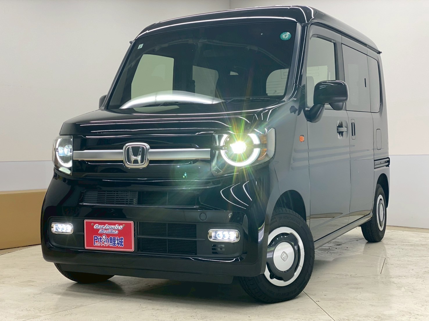 R4年式　ホンダ　N-VAV+スタイル　ファンターボ　オーディオレス／ホンダセンシング／クルーズコントロール／ＵＳＢソケット／車線逸脱防止／スペアキー／コーナーセンサー／シートフルフラット／ヘッドライトＬＥＤ／オートエアコン【234】【6001662】