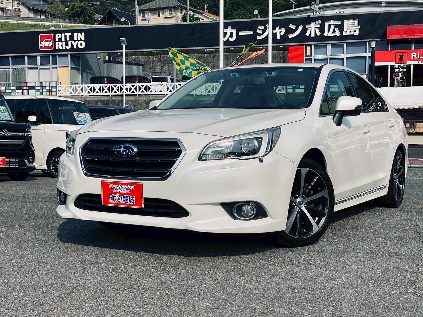 H28年式　スバル　レガシィB4　リミテッド4WD　社外ナビ／バックカメラ／ＥＴＣ／シートヒーター／前席シートヒーター／純正ドラレコ／ＵＳＢ［ソケット／アイサイト／ＢＳＭ／ベージュレザーシート／アルミペダル【234】【009451】