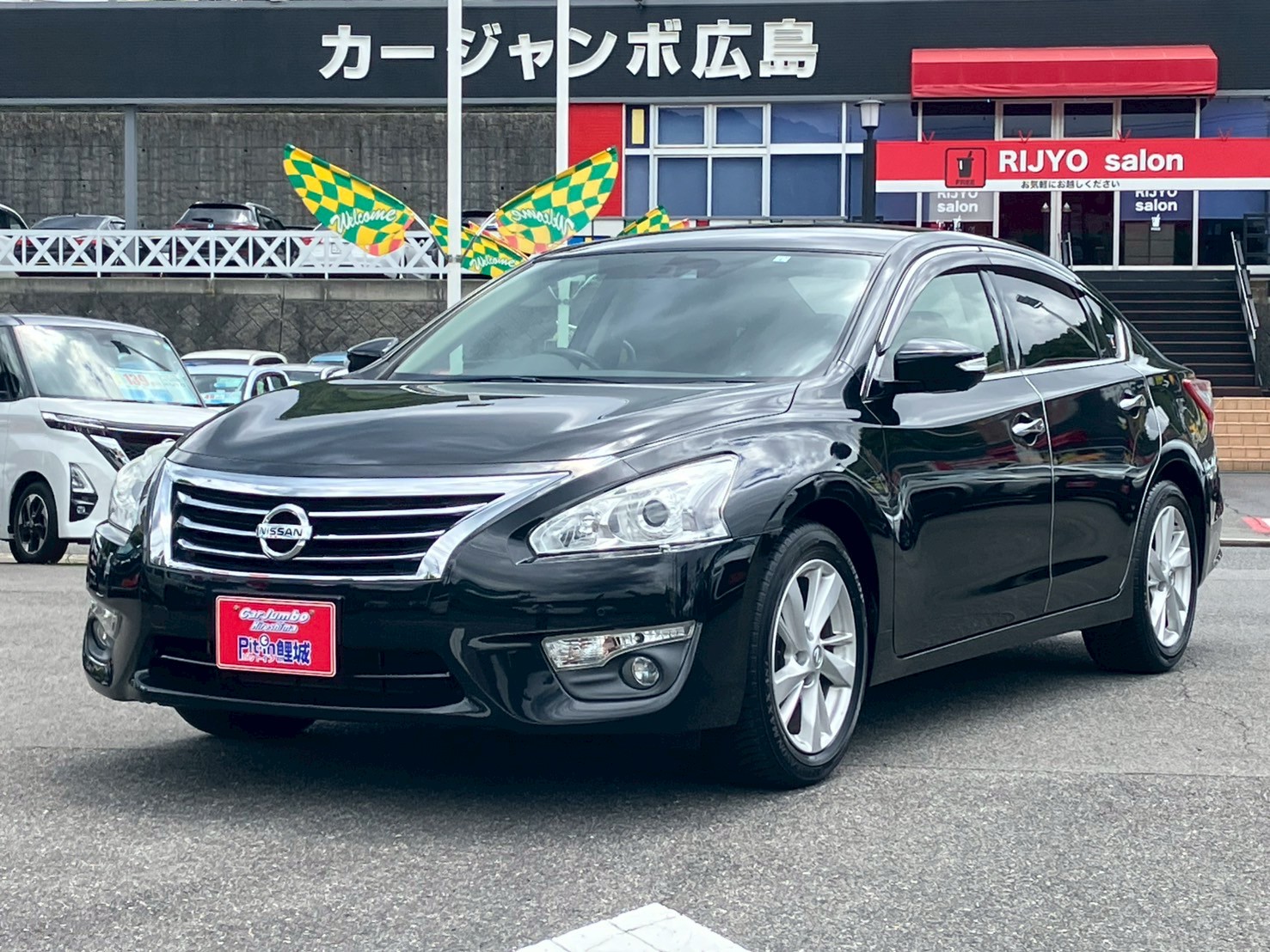 H31年式　ニッサン　ティアナ　XVナビAVMパッケージ　2500CC　ナビ　アラウンドビューモニター　エマージェンシーブレーキ　レザーシート　純正アルミホイール　ETC　【116594】　57.000ｋｍ
