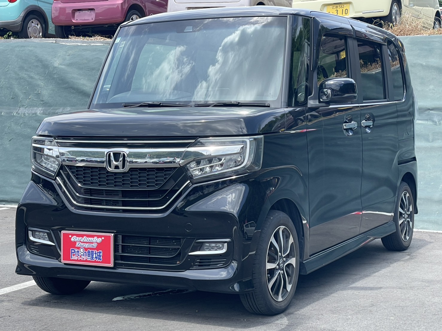 H31年　N-BOXカスタム　G・Lホンダセンシング　純正ナビ　バックモニター　ETC　両側パワースライド　　【65,000km】　25-1425