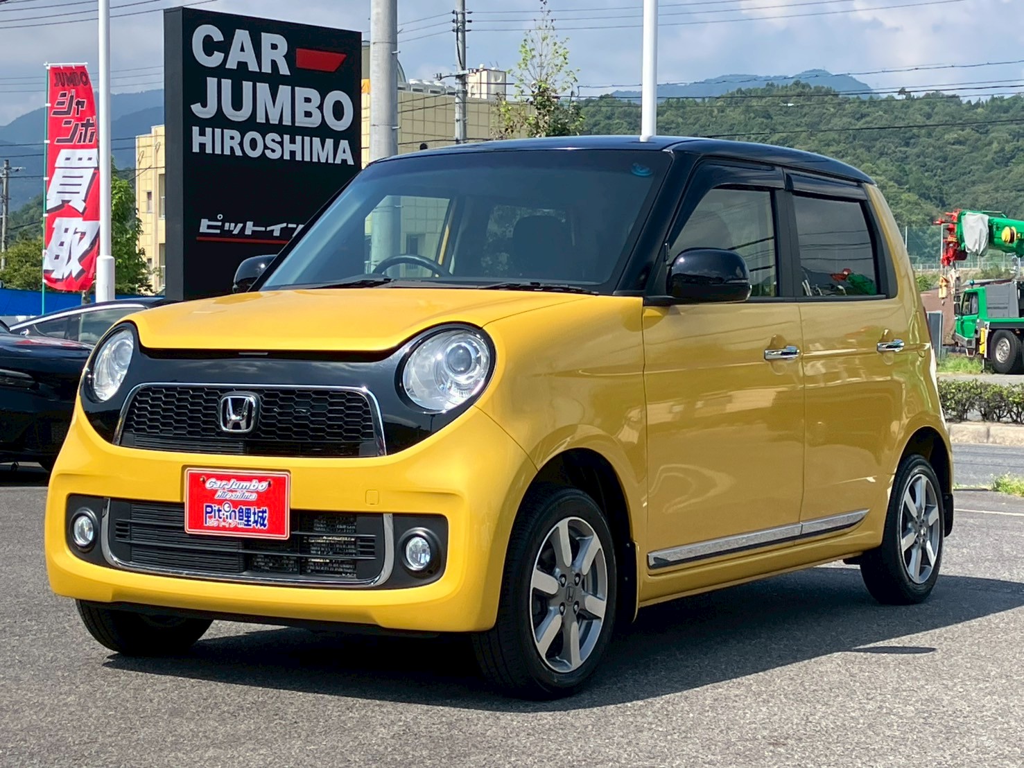 H25年式　ホンダ　Ｎ－ＯＮＥ　プレミアムツアラー　4ＷＤ　660ＣＣ　純正ナビ　バックカメラ　4WD　ターボ　純正アルミホイール　HID　ETC　ツートンカラー　【2004385】　62.600ｋｍ