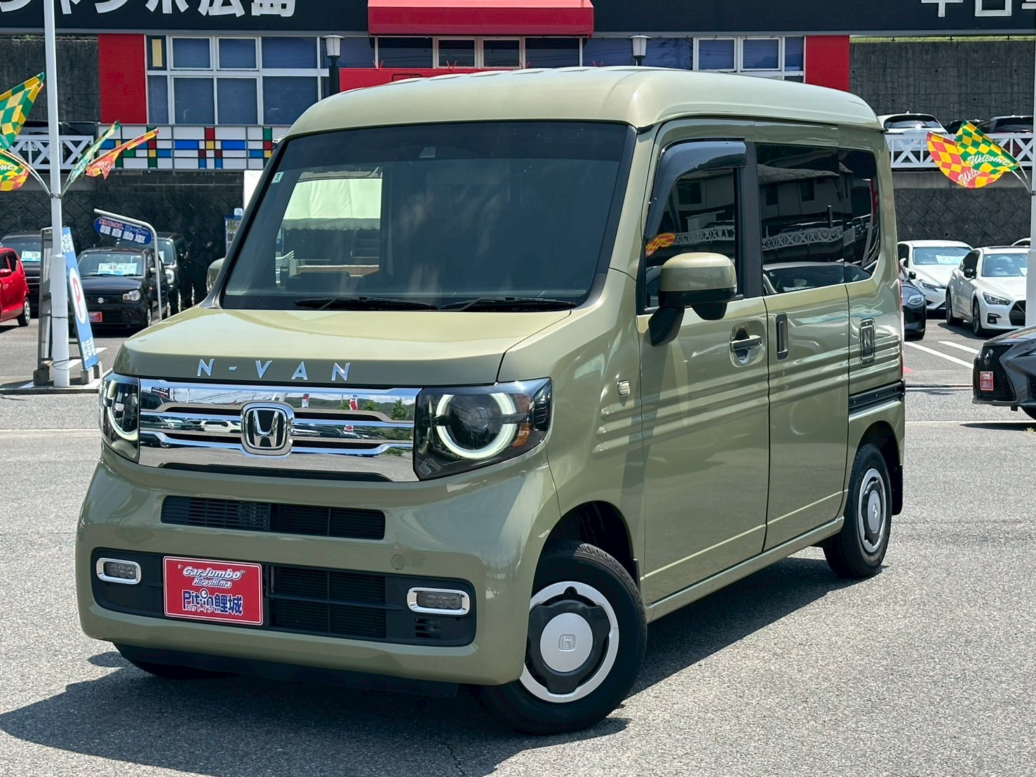 R３年式　ホンダN-VANプラススタイルファン　CVT　660CC　NO：3100755※純正ナビ・バックモニター・Bluetooth・ホンダセンシング・キーレスプッシュスタート・スマートキー・オートエアコン・オートライト・純正ドライブレコーダー・ベットキット・USBソケット【246】