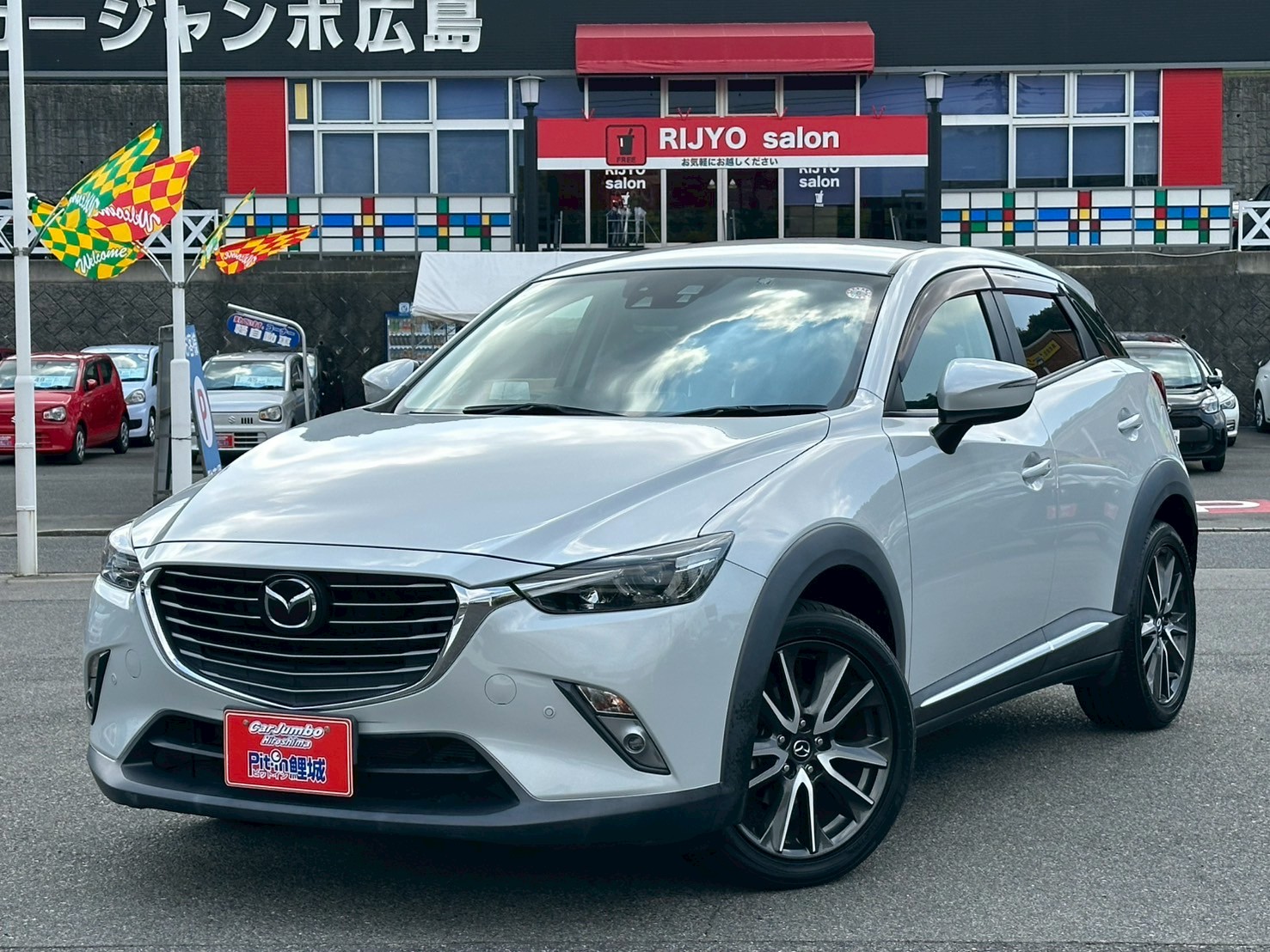 H２８年式　マツダCX-3　XDツーリング　AT　1500CC　NO：131876※純正ナビ・バックモニター・Bluetooth・フルセグTV・純正アルミ・電格ミラー・レーダークルーズ・プライバシーガラス・ドライブレコーダー・ＬＥＤヘッドライト・ヘッドアップディスプレイ・オートライト・オートエアコン・ISOFIX【246】