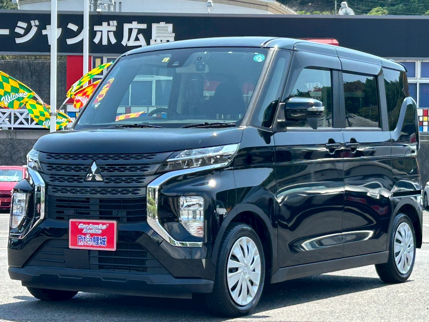 R2年式　ミツビシ　ekクロススペース　M　ナビ　バックカメラ　フルセグテレビ　Bluetooth　左右シートヒーター　両側スライドドア　ETC　LEDヘッドライト　ISOFIX　キーレスキー　電動格納ドアミラー　アイドリングストップ　フロントドライブレコーダー【249】【0003413】