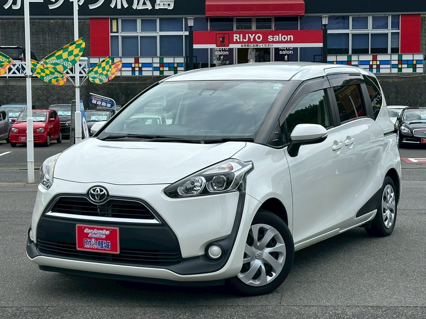 H２９年式　トヨタシエンタ　1.5G　AT　1500CC　NO：7103388　※純正ナビ・バックモニター・ビルトインETC・プライバシーガラス・Bluetooth・ISOFIX・キーレスプッシュスタート・スマートキー・両側オートスライドドア【246】