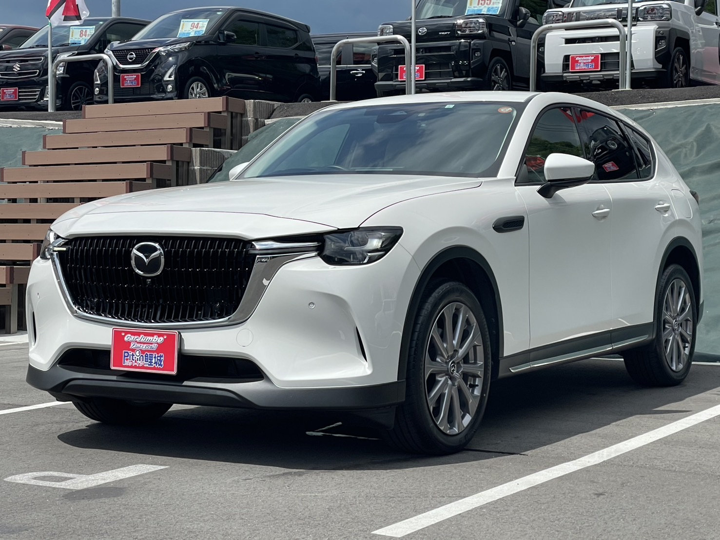 R5年式　CX-60　25S_Lパッケージ　4WD　純正10.25インチナビ　全方位モニター　ビルトインETC　ドライブレコーダー　ホワイトレザーシート　【29,500㎞】　25-1826