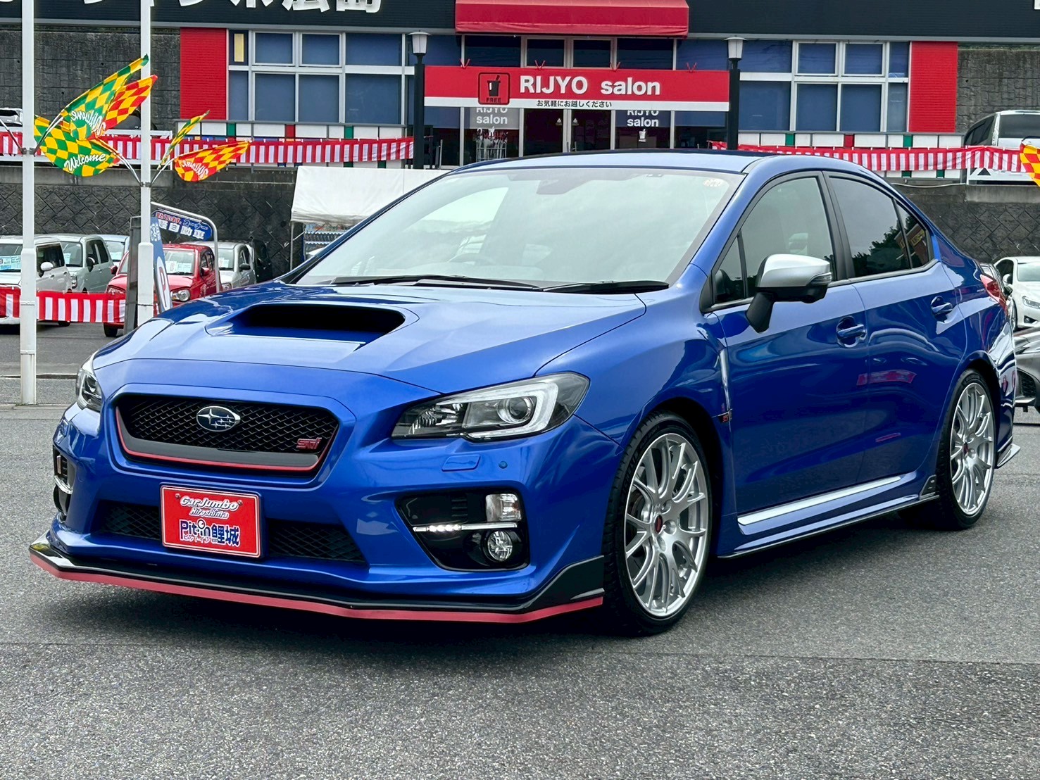 H29年　スバル　WRX　S4　ｔｓ　社外ナビ　フルセグテレビ　Bluetoothオーディオ　バックカメラ　STI19インチアルミホイール　STIマフラー　STIレカロシート　STIエアロ　左右シートヒーター　Fドラレコ　ETC　衝突軽減装置　横滑り防止装置【249】【020559】