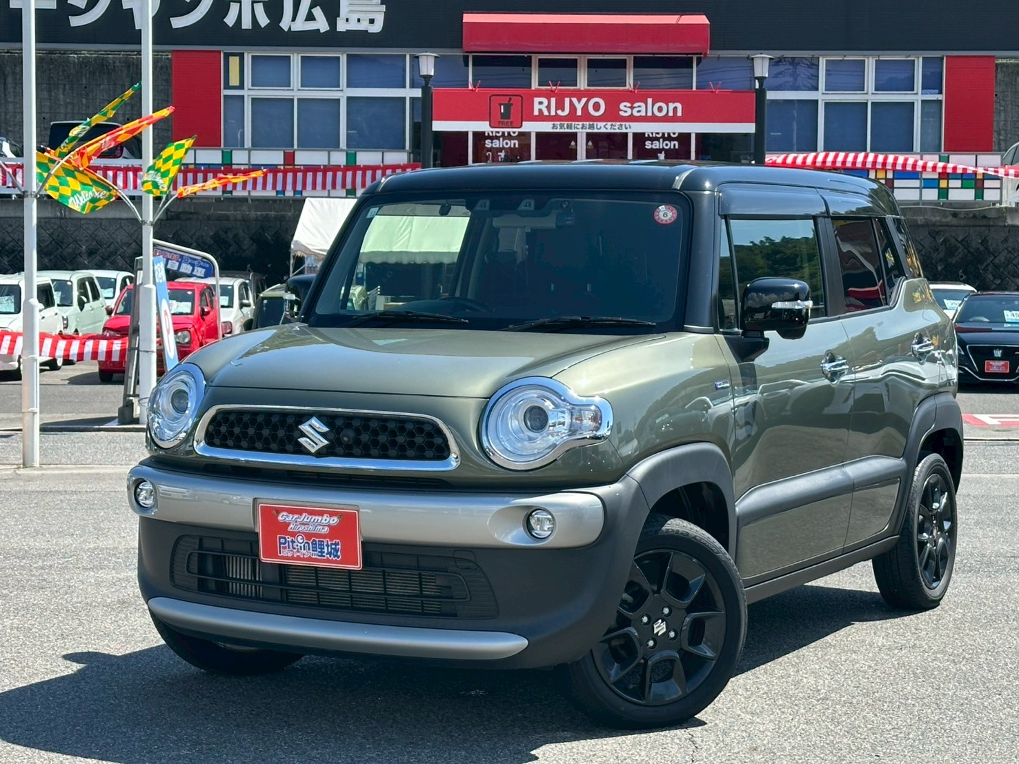 R２年式　スズキクロスビー　ハイブリッドMZ　AT　1000CC　※NO：202363　※純正８インチナビ・全方位モニター・前後ドライブレコーダー・LEDヘッドライト・フルセグTV・ETC・純正アルミ・セーフティーサポート・LEDフォグライト・シートリフター・シートヒーター・ISOFIX・プライバシーガラス・電格ミラー・キーレスプッシュスタート・オートライト・オートエアコン【246】