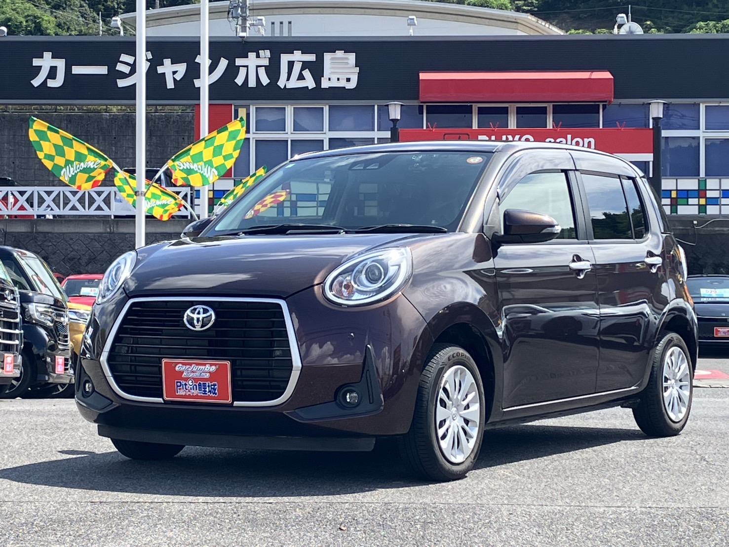 R3年式　トヨタ　パッソ　モーダ　1000ｃｃ　純正ナビ　バックカメラ　フルセグTV　DVD　Bluetooth　スマートキー　スマートアシスト3　ドライブレコーダー　コーナーセンサー　【0182728】　65.000ｋｍ