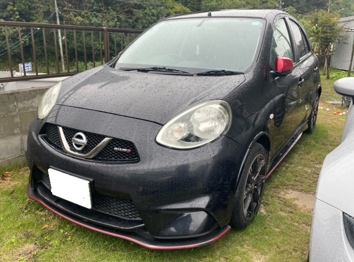 H28年式 マーチ ニスモ 純正ナビ ETC スマートキー プッシュスタート オートライト オートエアコン 【95,400㎞】725708