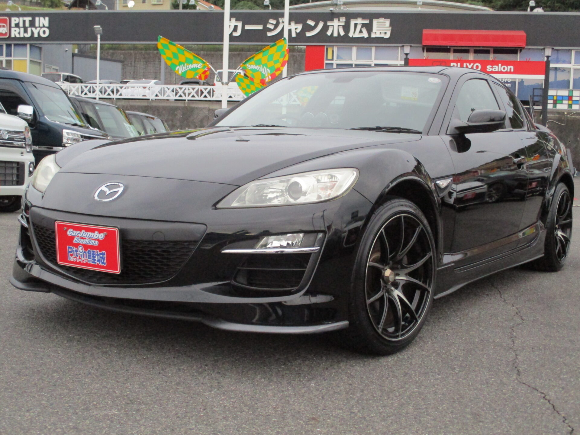 H２０y　マツダ　RX-8　タイプRS　６速ＭＴ　後期型　純正ビルシュタイン　ウェッズスポーツ１８ＡＷ　デフィリンクメーター　純正レカロシート　社外ナビフルセグ　キーフリー【188】301141