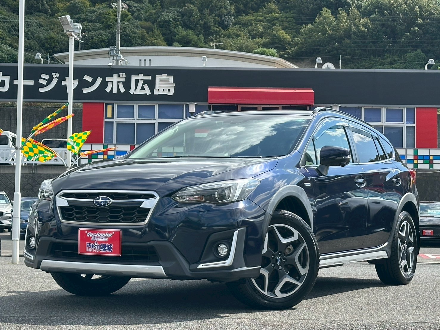 H３１年式　スバルXV　アドバンス4WD　AT　2000CC　NO：005294※純正ナビ・バックモニター・Bluetooth・CD・DVD・LEDヘッドライト・LEDフォグライト・オートライト・オートエアコン・オートハイビーム・ドライブレコーダー・バックモニター・キーレスプッシュスタート・スマートキー・サイドエアバッグ・カーテンエアバッグ・パワーシート・プライバシーガラス・ISOFIX・ブラインドスポット・アイサイト・レーダークルーズ【246】