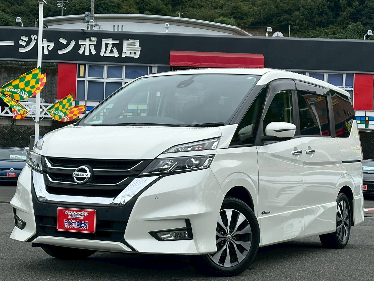 H２９年　日産セレナ　ハイウェイスタープロパイロットED　CVT　2000CC　NO：028590※プロパイロット・両側電動スライドドア・純正アルミ・キーレスプッシュスタート・スマートキー・電格ミラー・LEDヘッドライト・オートライト・オートエアコン・プライバシーガラス・純正ナビ・フルセグTV・バックモニター・Bluetooth・CD・DVD・USBソケット・ISOFIX・シートリフター【246】