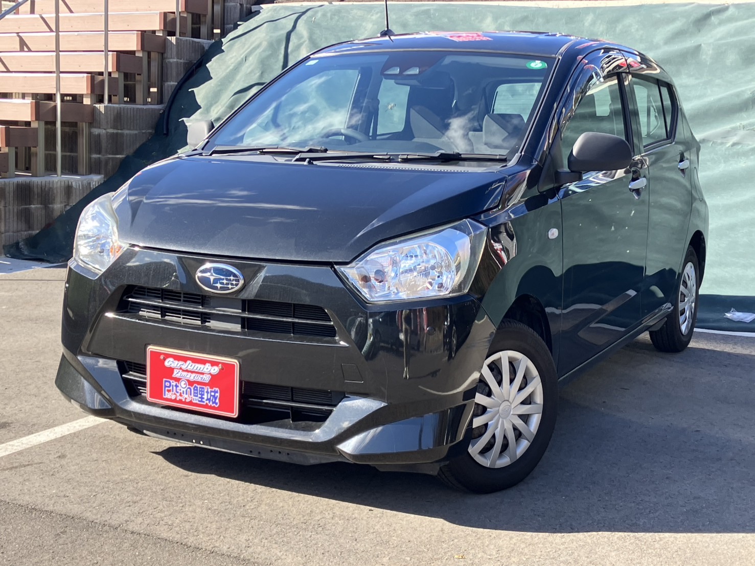 H29年式　スバル　プレオプラス　Fスマートアシスト　CDオーディオ　アイドリングストップ　スマートアシスト　クリアランスソナー　【57,000㎞】　25-2053