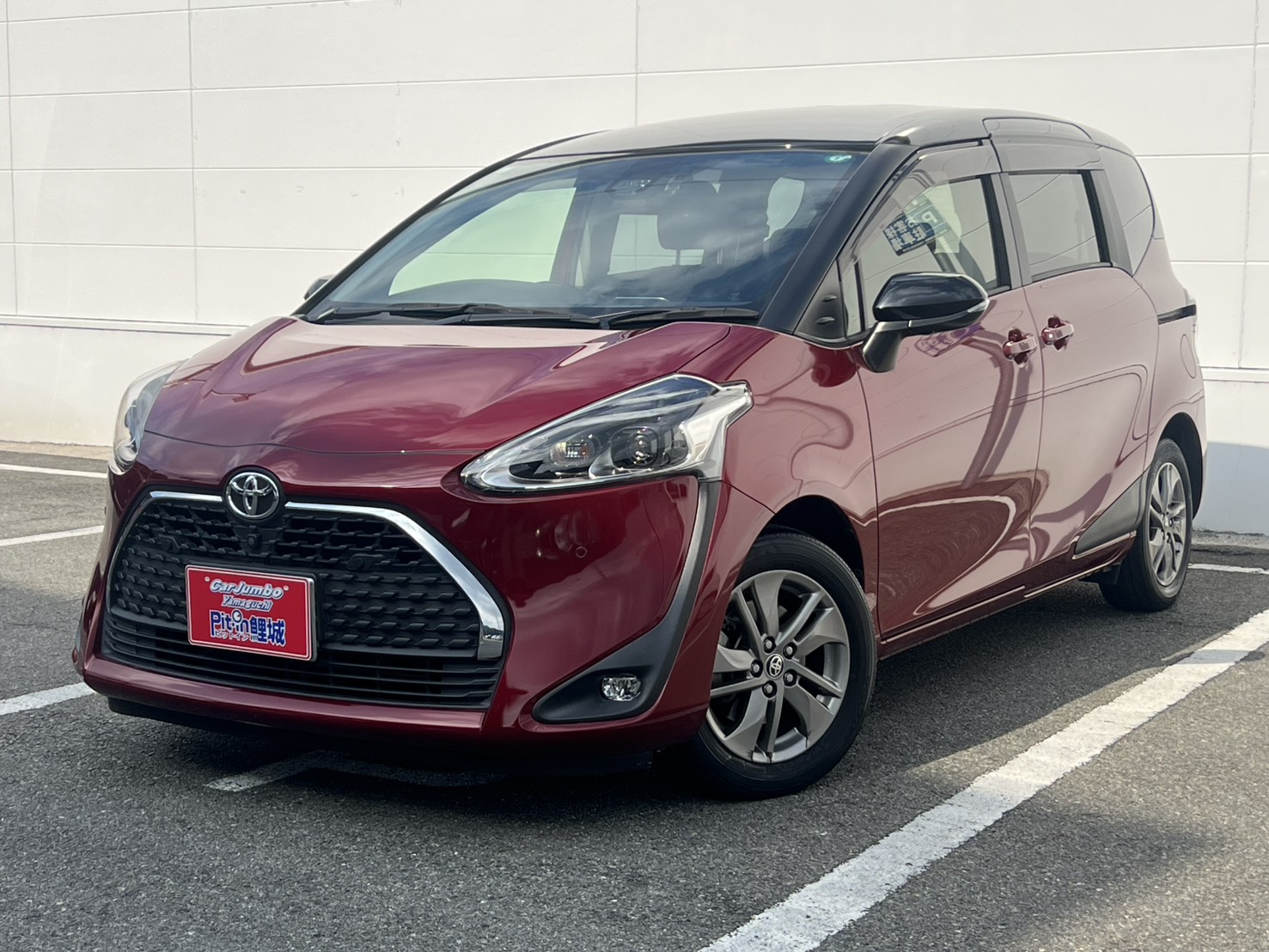 H31年式　シエンタ　Gクエロ　純正ナビ　全方位モニター　ETC　ハンドルヒーター　シートヒーター【41,370km】　25-2188