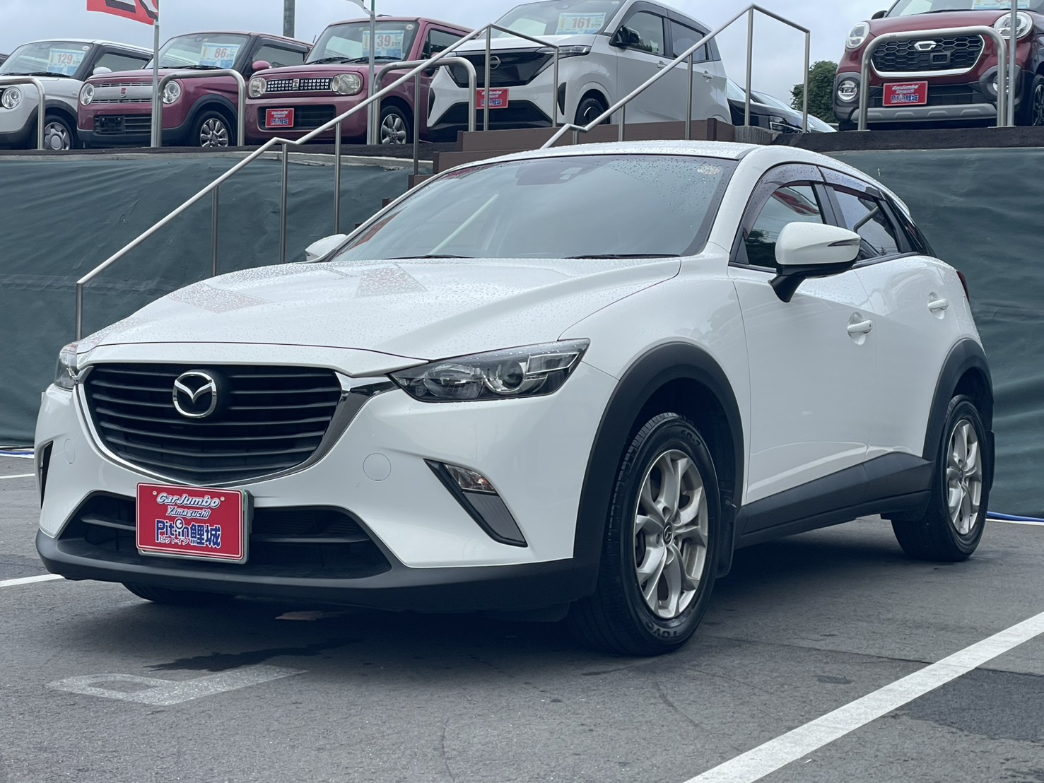 H28年式　CX-3　XD（ディーゼル）　車検ロング！　マツダコネクト純正ナビ　バックカメラ　ステアリングスイッチ　HIDヘッドライト　純正アルミホイール　★新入荷★　【62,310㎞】　25-2224