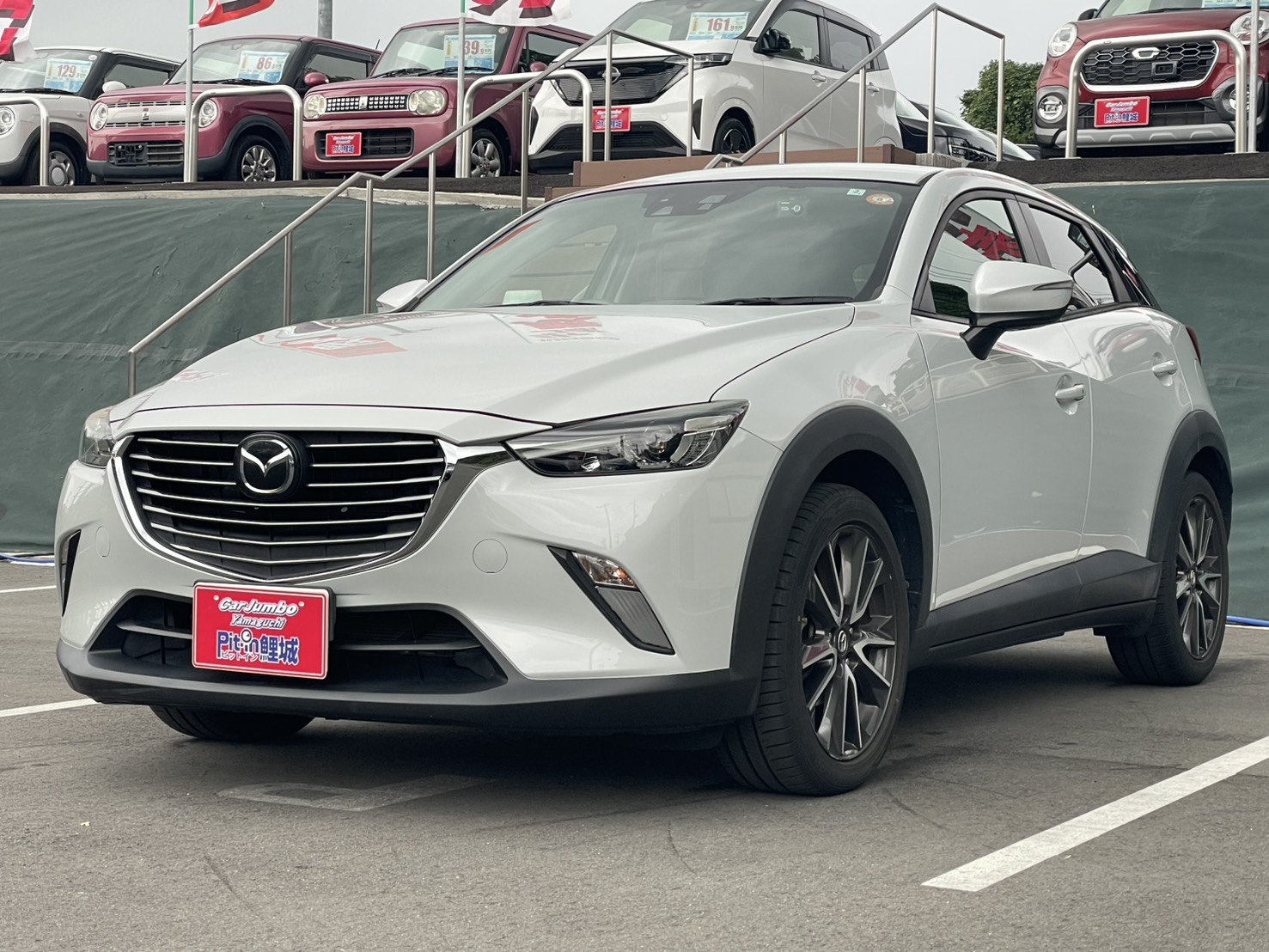 H28年式　CX-3　XDツーリング　純正ナビ　バックモニター　ドライブレコーダー前後　ETC　スマートキー　プッシュスタート　【82,250㎞】121458