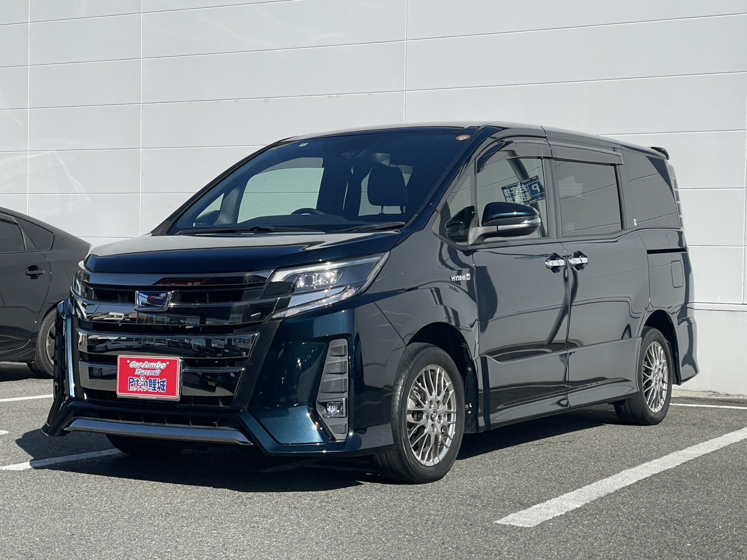 H30年式　ノアハイブリッド　Siダブルバイビー　純正9インチナビ　バックモニター　純正12.1インチフリップダウンモニター　デジタルインナーミラー　ハーフレザーシート　ビルトインETC　前席シートヒーター　【39,500㎞】　25-2259