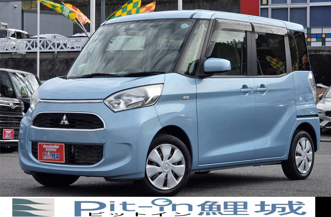 H31年式　三菱ekスペース　Mタイプ　両側スライドドア　CDデッキ　ETC　シートヒーター　ドラレコ　アイストップ