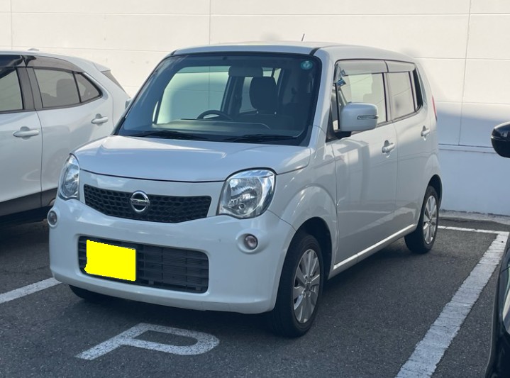 H25年式　モコ　X　純正ナビ　ETC　スマートキープッシュスタート　オートエアコン　純正14インチアルミホイール　【45,000㎞】652541