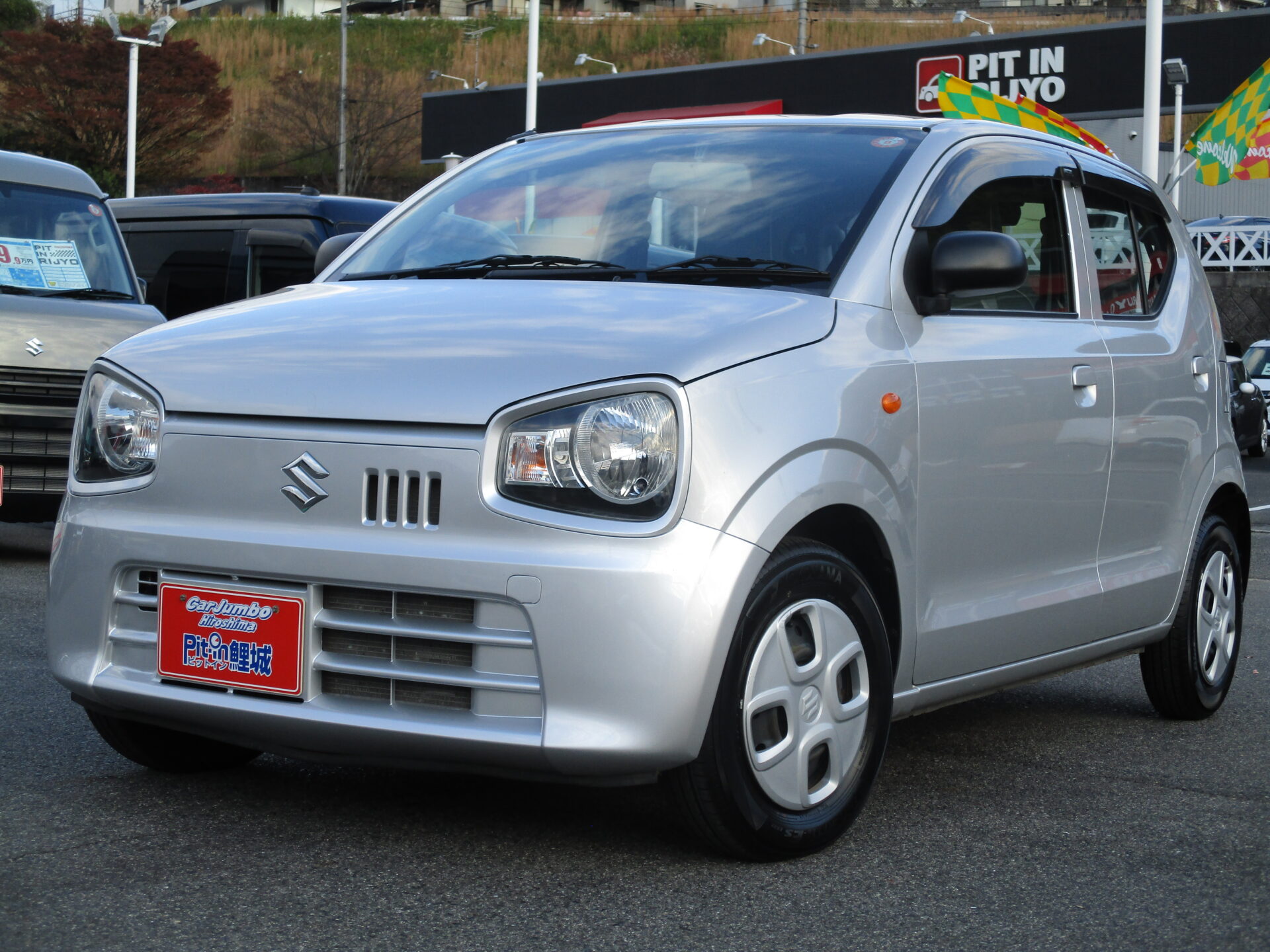 H28y スズキ アルト L 純正CDデッキ マニュアルエアコン CVT シートヒーター アイドリングストップ マニュアルエアコン キーレス【188】268509