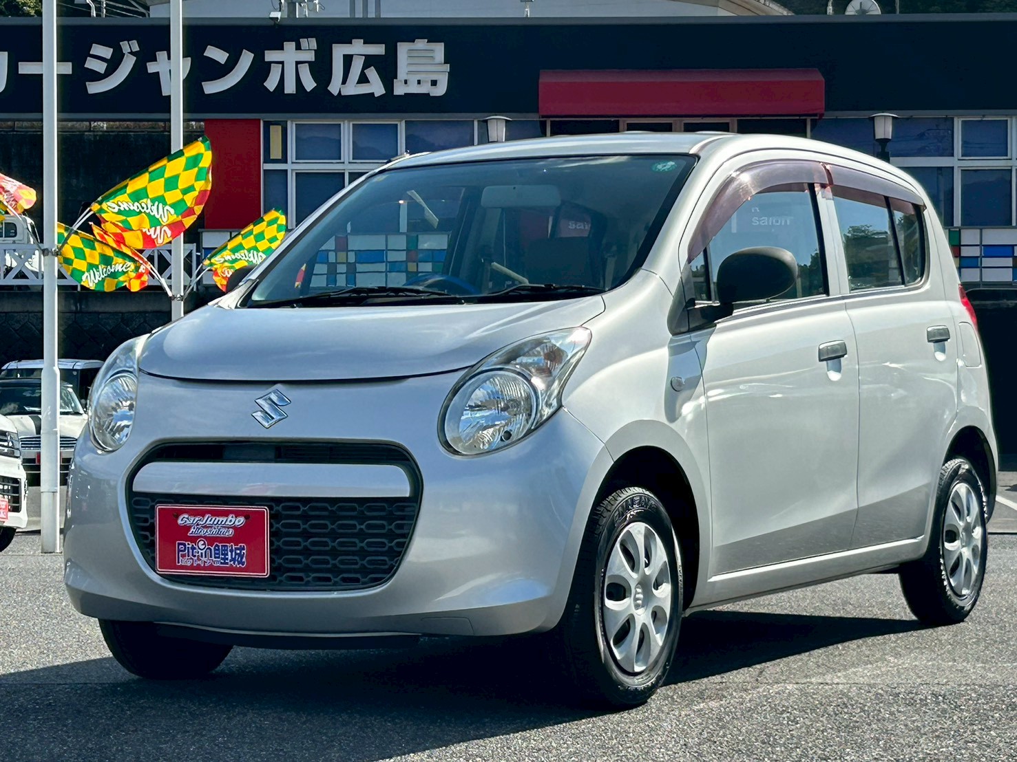 H23　スズキ　アルト　F　純正CDオーディオ　パワーウィンドウ　キーレスキー　マニュアルエアコン　純正ホイール【249】【816312】