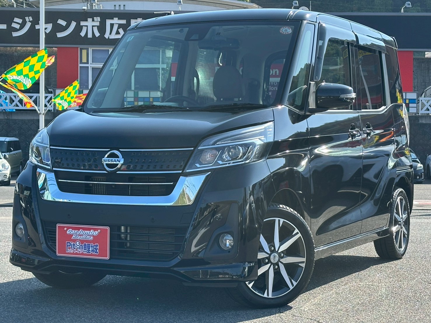 R2年 日産デイズルークス ハイウェイスターGターボ 660CC AT NO:0617996※LEDヘッドライト・両側電動スライドドア・エマージェンシーブレーキ・ドライブレコーダー・純正ナビ・アラウンドビューモニター・Bluetooth・CD・電格ミラー・オートハイビーム・オートエアコン・シートリフター・純正アルミ・ISOFIX・プライバシーガラス【246】