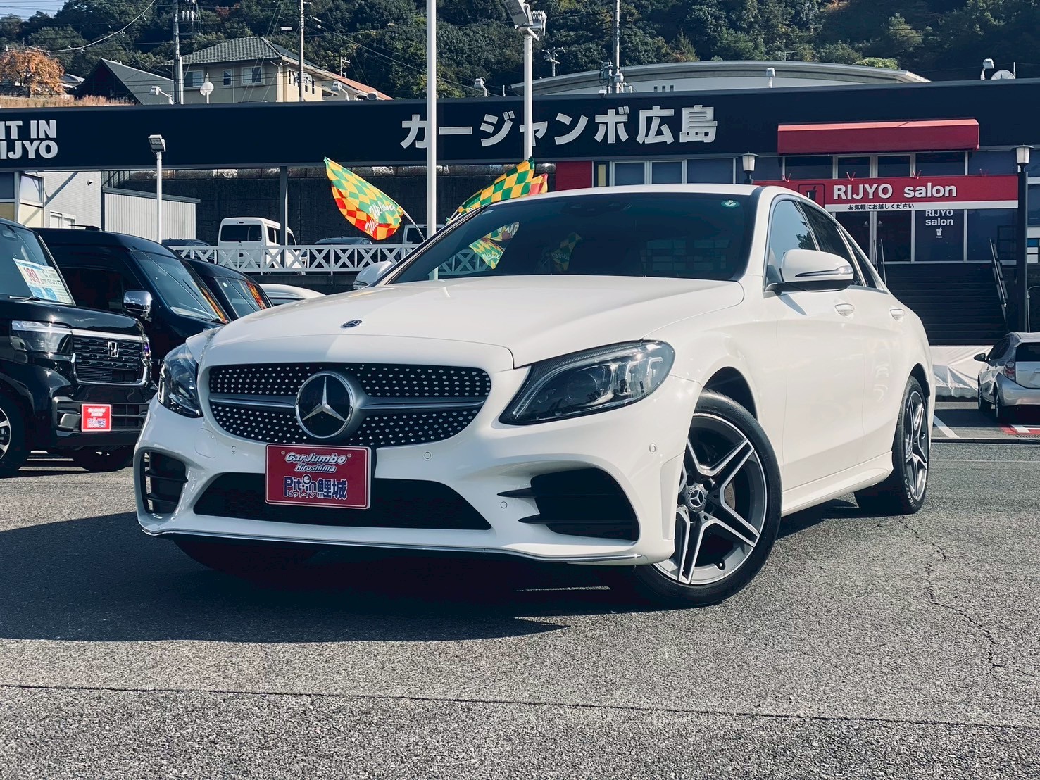 R2年式 メルセデス・ベンツ Cクラス C220dローレウスエディションスポーツプラスパック 純正ナビ/バックカメラ/本革シート/メモリーパワーシート/ETC/ヘッドライトLED/アンビエントライト/ディーゼルエンジン/スペアキー/純正アルミホイール【234】【604714】