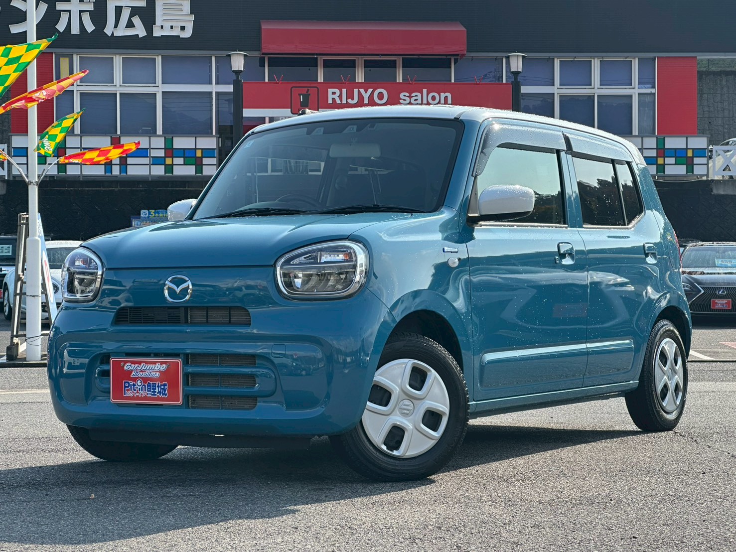 R6 キャロル ハイブリッドGX 社外ディスプレイオーディオ 純正アルミ有 ETC オートエアコン 【243】【160590】